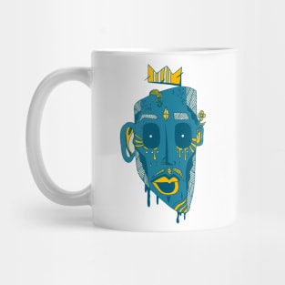 Retro Wave Strange King Juan Mug